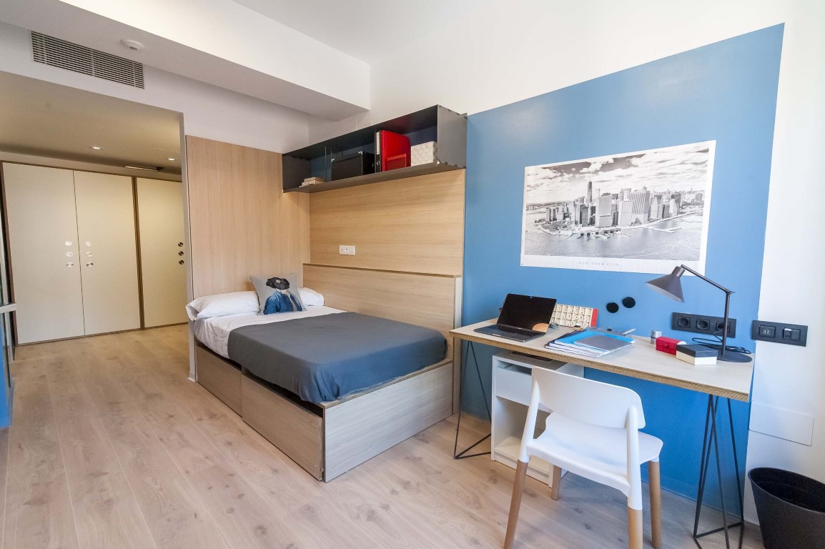 Double Room Single Use - Xior Madrid Retiro - Gallery - 1