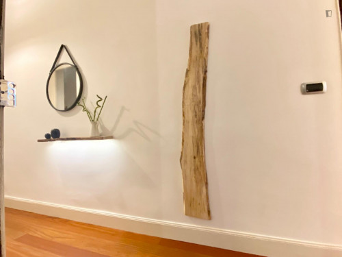 Wonderful single bedroom in a student flat, in Abando