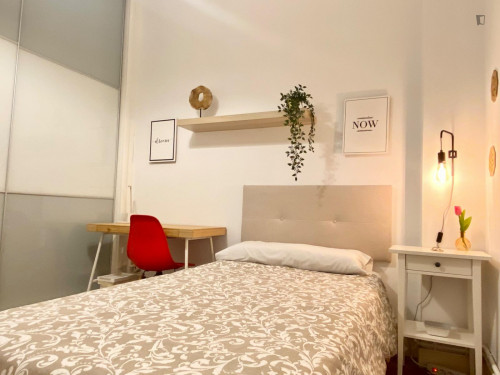 Wonderful single bedroom in a student flat, in Abando - Gallery - 14
