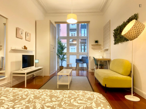 Excellent double bedroom in a 5-bedroom flat, in Abando - Gallery - 8