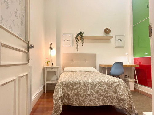 Elegant single bedroom near the Abando Indalecio Prieto train station - Gallery - 3