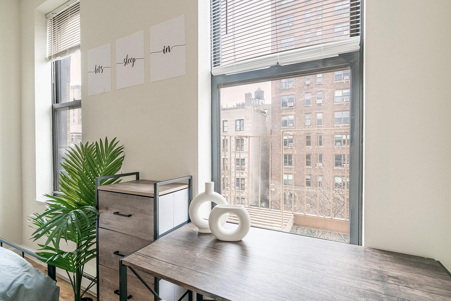  Large Room W/ Desk And AC (804)  -  Stunning Bright Complex w/ Terrace + Coworking  - Gallery -  16