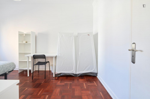 Homely double bedroom in Entrecampos