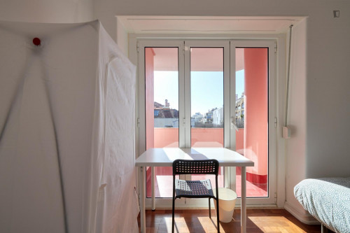 Brilliant double bedroom close to Instituto Superior Técnico
