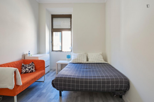 Homely double bedroom in a student flat, in Penha de França