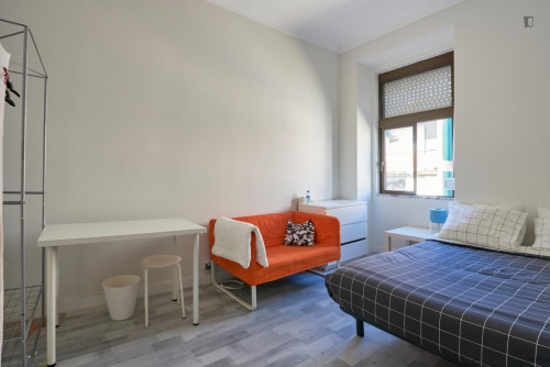 Homely double bedroom in a student flat, in Penha de França