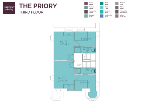 The Priory - Floorplans