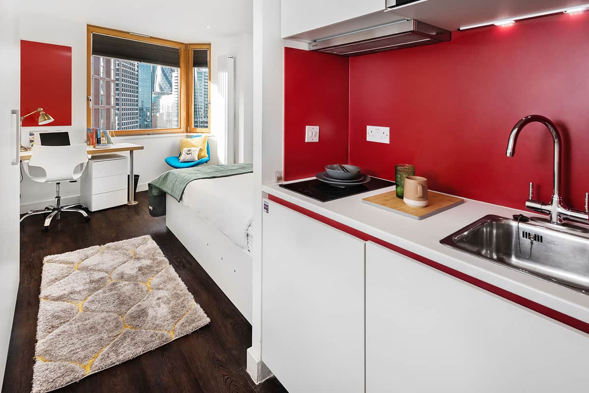  Silver Studio (Alternative Design) - Standard View | Lower Level  -  Aldgate Residence - Flexible Tenancies  - Gallery -  4