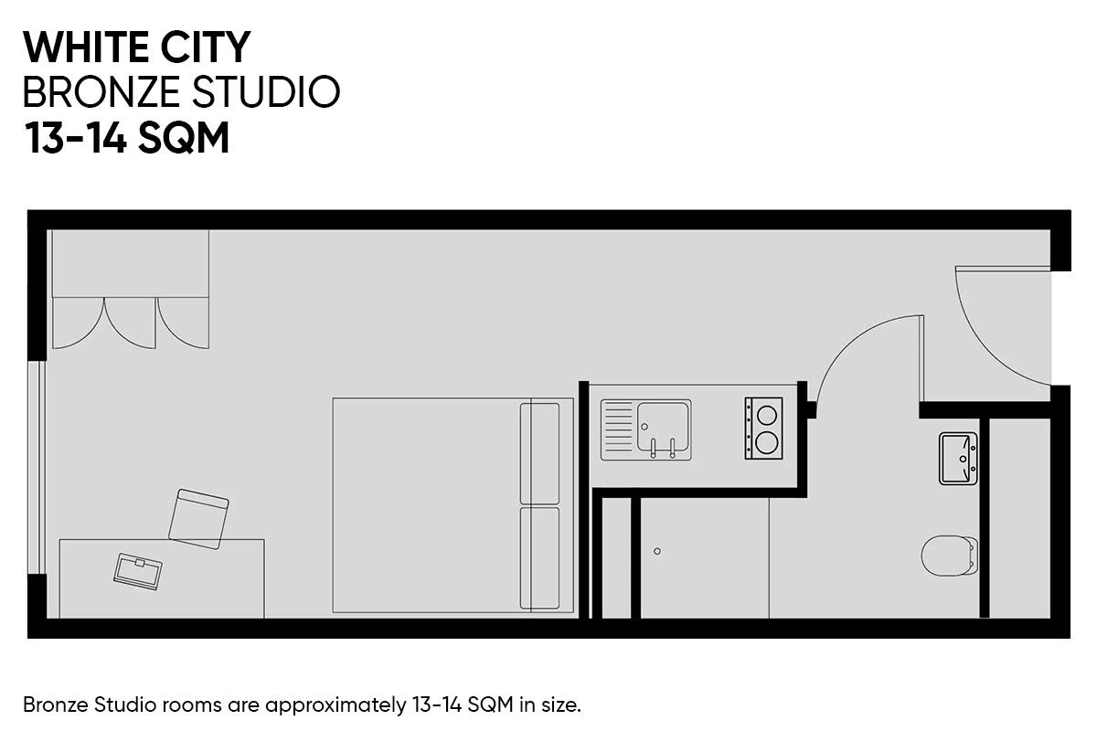 Bronze Studio (Extra Large) - Street View | Mid Level - 2