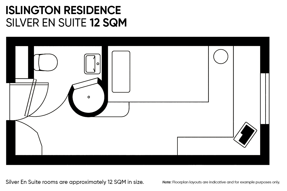 Bronze En-Suite - Standard View | Lower Level - Islington Residence - Flexible Tenancies - Gallery - 4