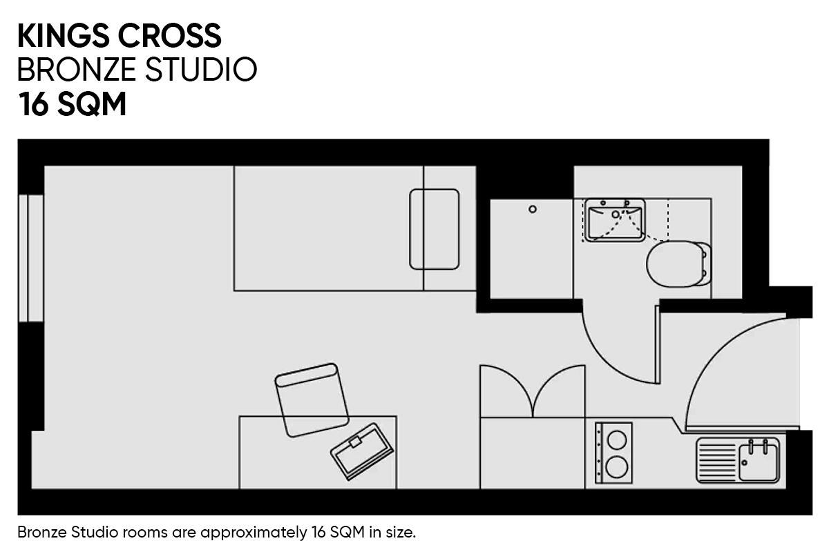  Bronze Studio Lower Level  -  Kings Cross Residence - Flexible Tenancies  - Gallery -  3