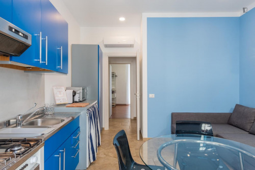 1-bedroom apartment, with outdoor area