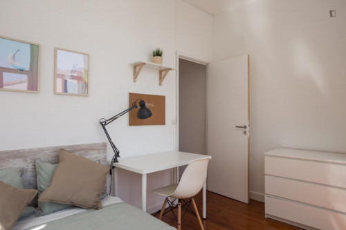 Impressive Double Bedroom in Santos