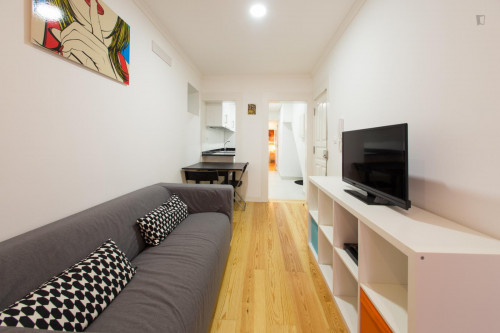 Appealing 1-bedroom flat near Instituto Superior Economia e Gestão