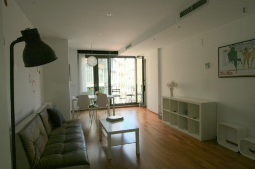 2-Bedroom apartment near Universitat metro station