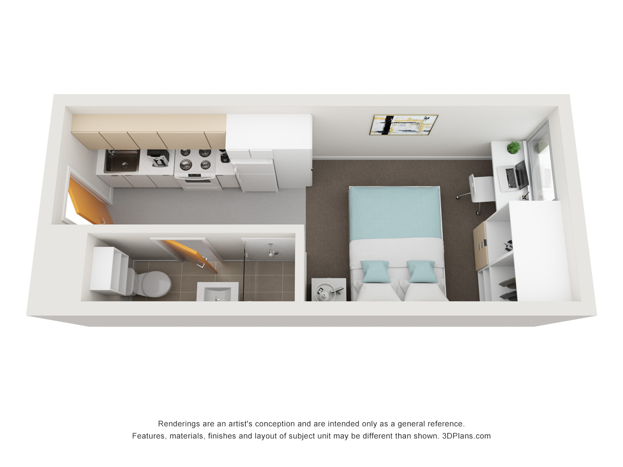  Studio Apartment  -  Student Village Melbourne  - Gallery -  2