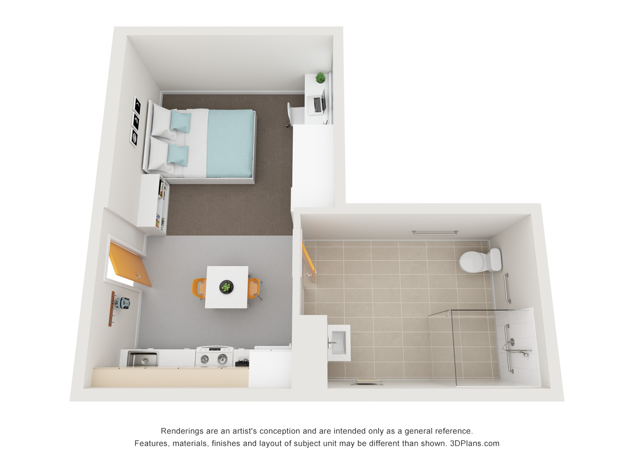  Superior Studio Apartment  -  Student Village Melbourne  - Gallery -  4