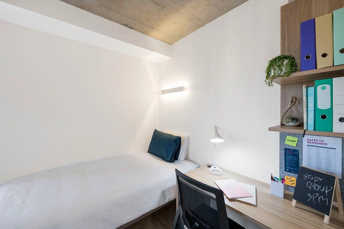  King Single Bed, Large Twin Apartment, Standard View  -  Atira Peel St  - Gallery -  6