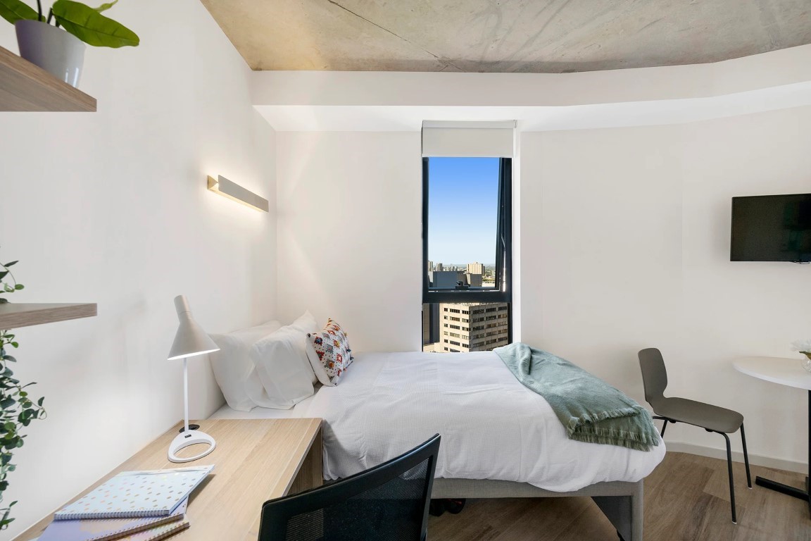 King Single Bed, Large Twin Apartment, Standard View  -  Atira Peel St  - Gallery -  10