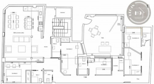 Incredible single bedroom close by Plaza Borrull tram station - Gallery - 14