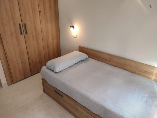 Incredible single bedroom close by Plaza Borrull tram station