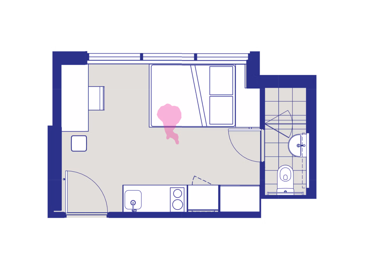  Premium Double Studio  -  ستيودنت وان اليزابيث 363 اديليد ستريت , بارسبين  - Gallery -  3