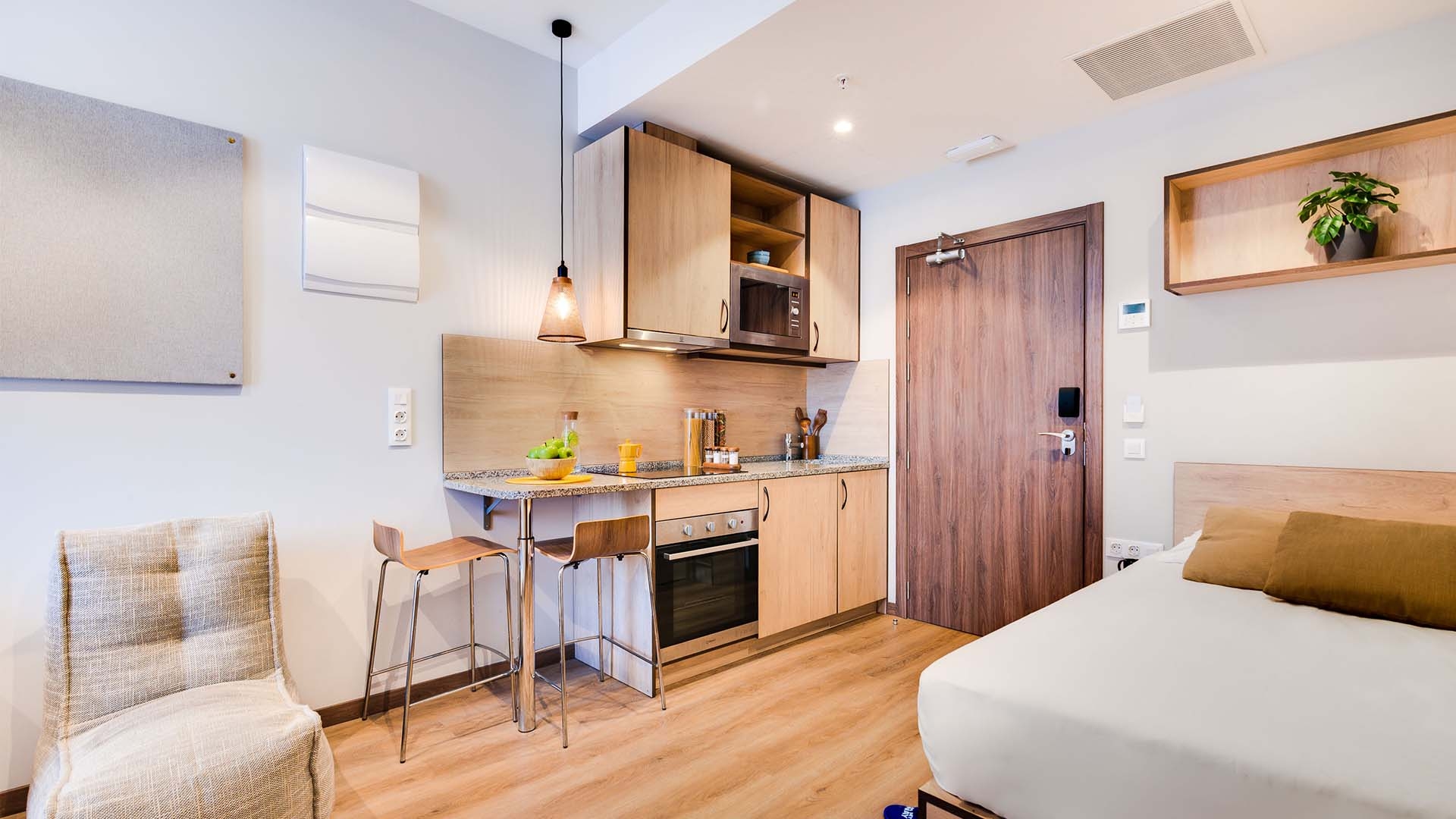 Premium Studio With Kitchen - 3