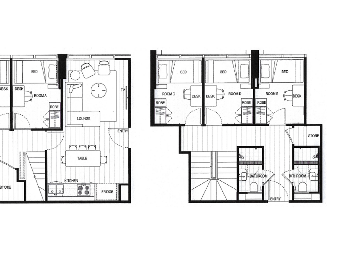 5 Bed Shared Apartment - Adelaide City - Gallery - 2
