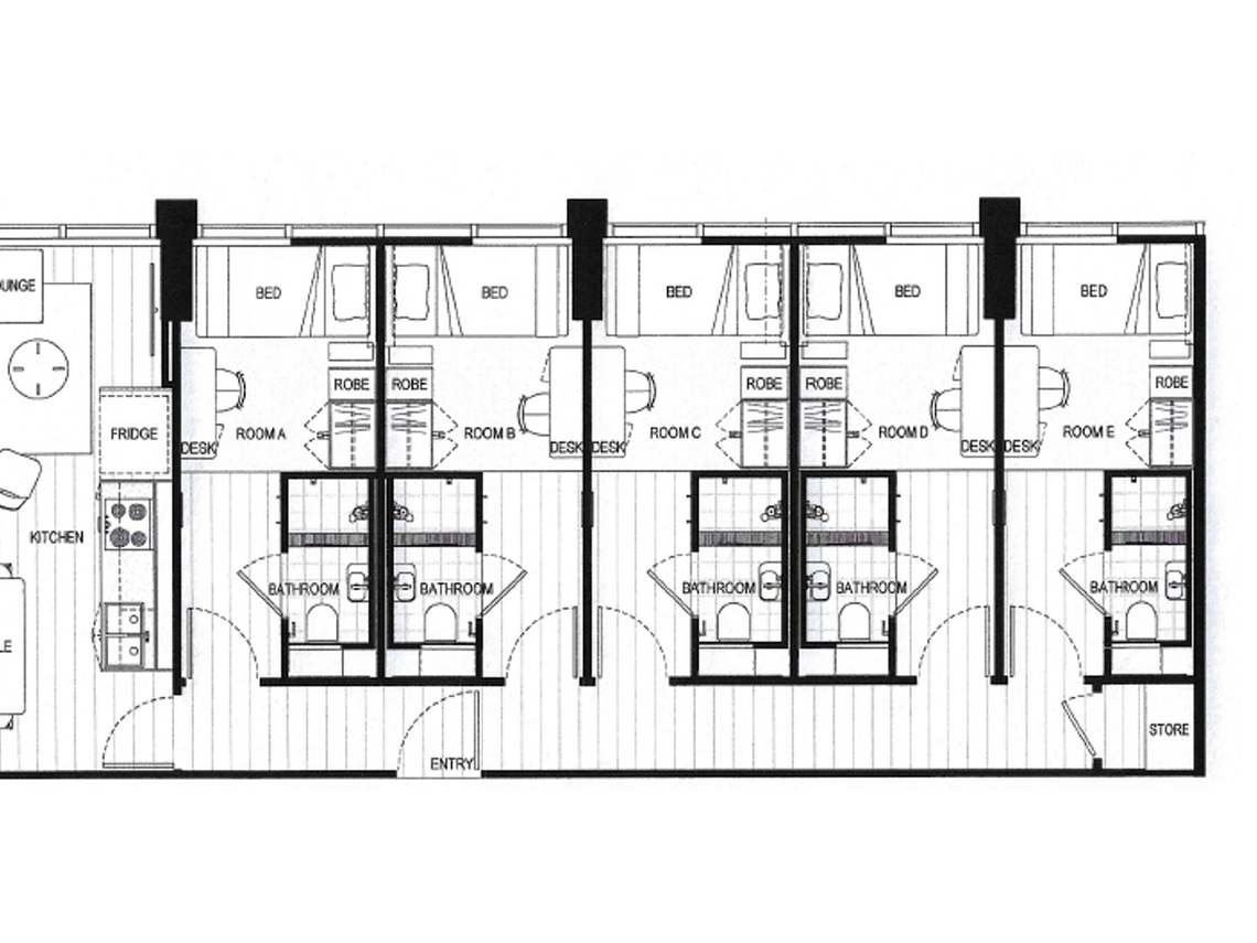 5 Bed En-Suite - Adelaide City - Gallery - 4