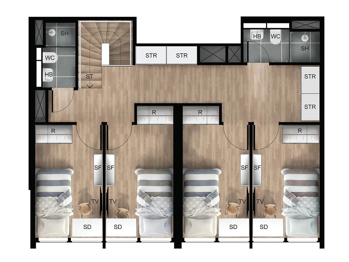  6 Bed Townhouse  -  Berkeley Street  - Gallery -  5