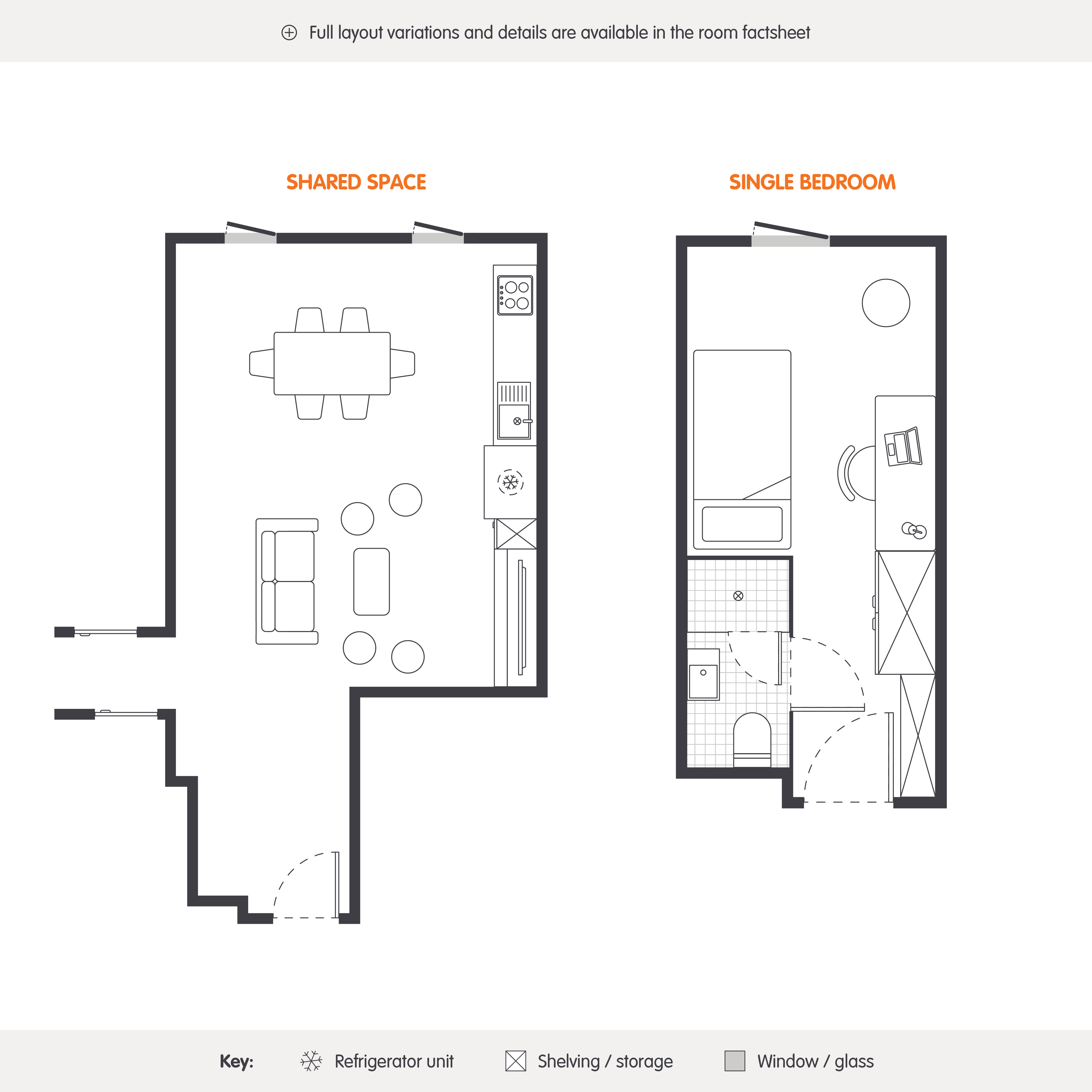  Single Bedroom – 3 Share Apt  -  اجلو سنترال  - Gallery -  5