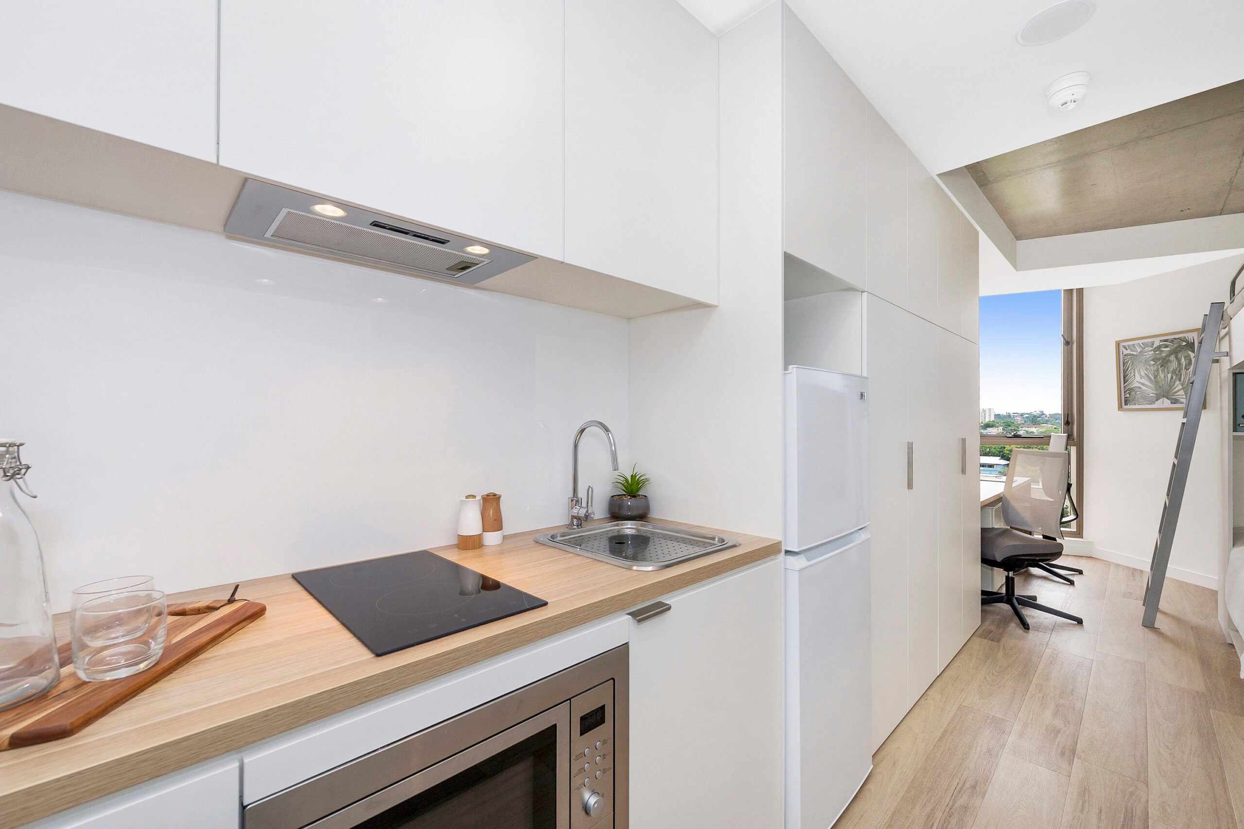  King Single Bed, Twin Bunk Apartment, Standard View  -  Scape St Lucia  - Gallery -  6