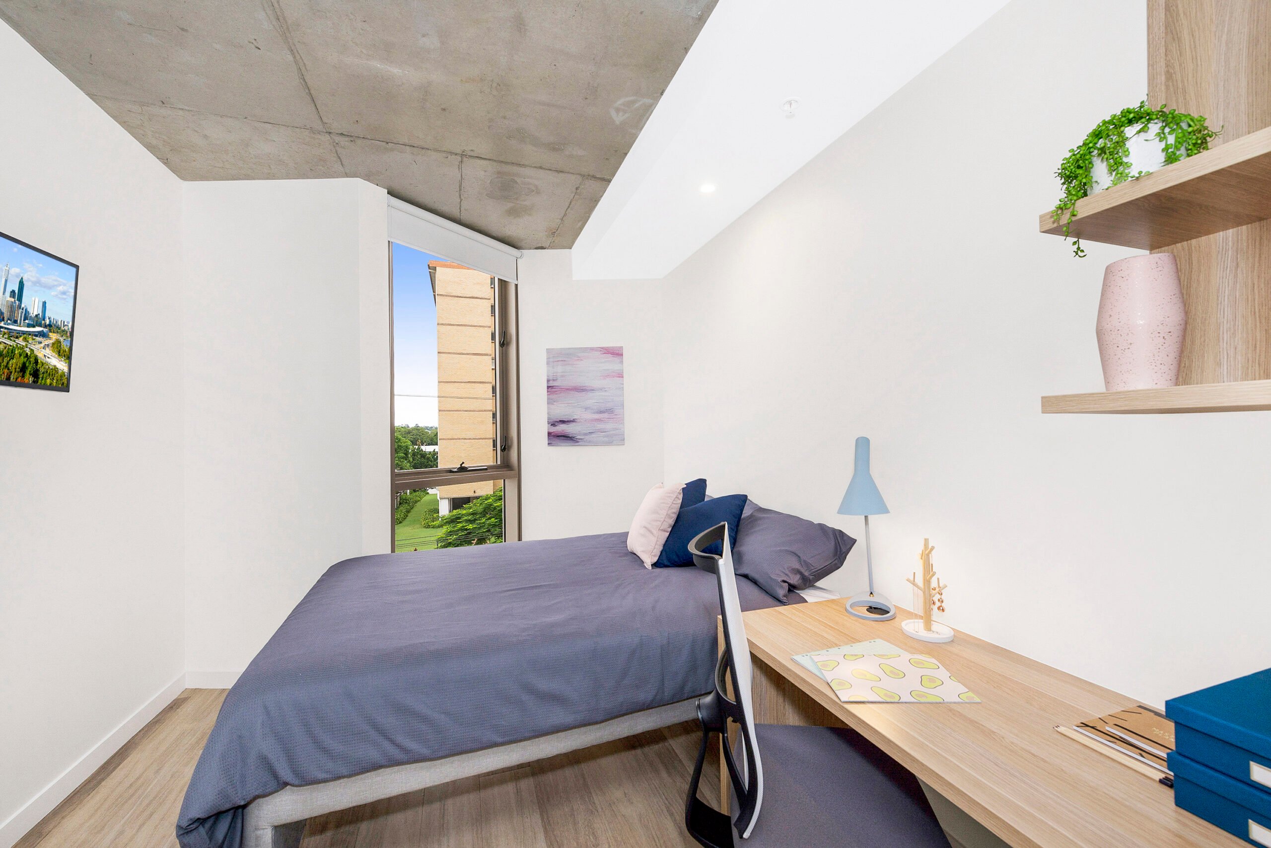  Double Bed, Signature Studio Apartment, Premium Views  -  Scape St Lucia  - Gallery -  6