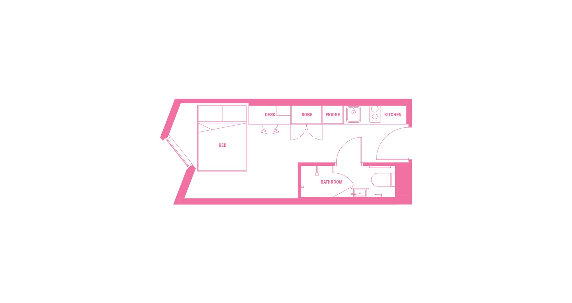  Double Bed, Signature Studio Apartment, Premium Views  -  Scape St Lucia  - Gallery -  5