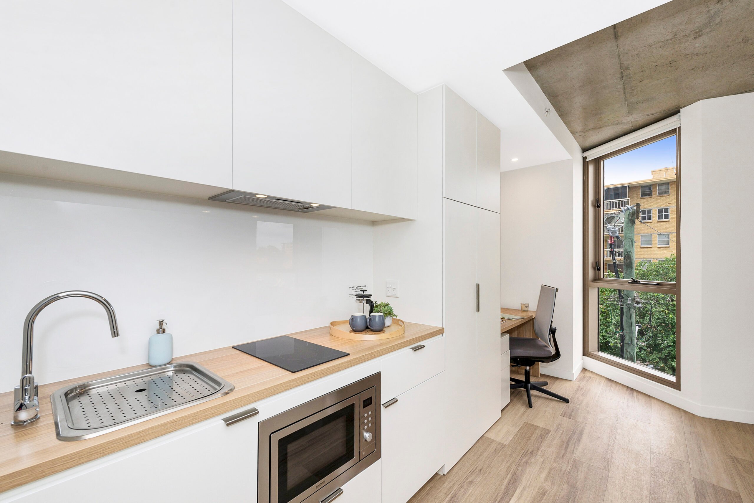 Double Bed, Large Studio Apartment Standard View - Scape St Lucia - Gallery - 1