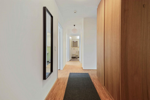 Nice bedroom in a 4-bedroom apartment in Sendling-Westpark 