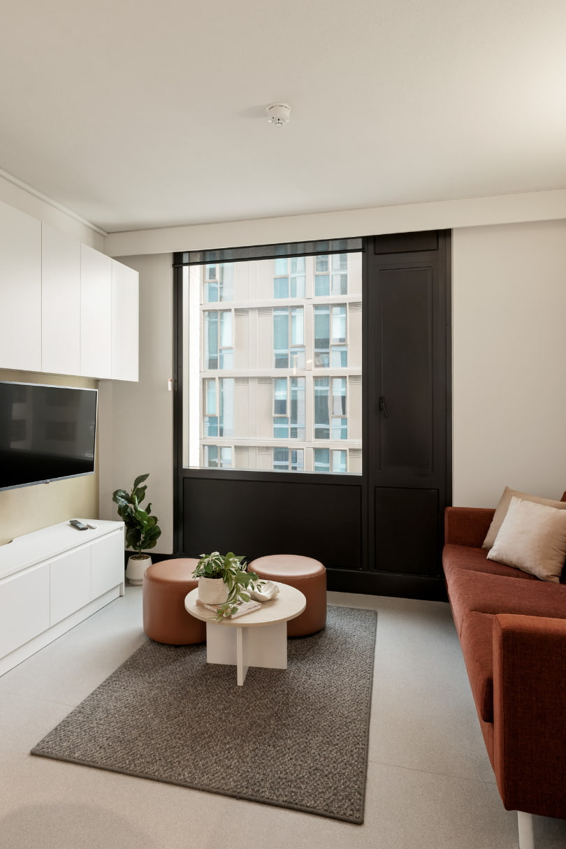  سنجل بيد رووم 6 شير ابارتمنت  -  اجلو ريدفيرن  - Gallery -  5