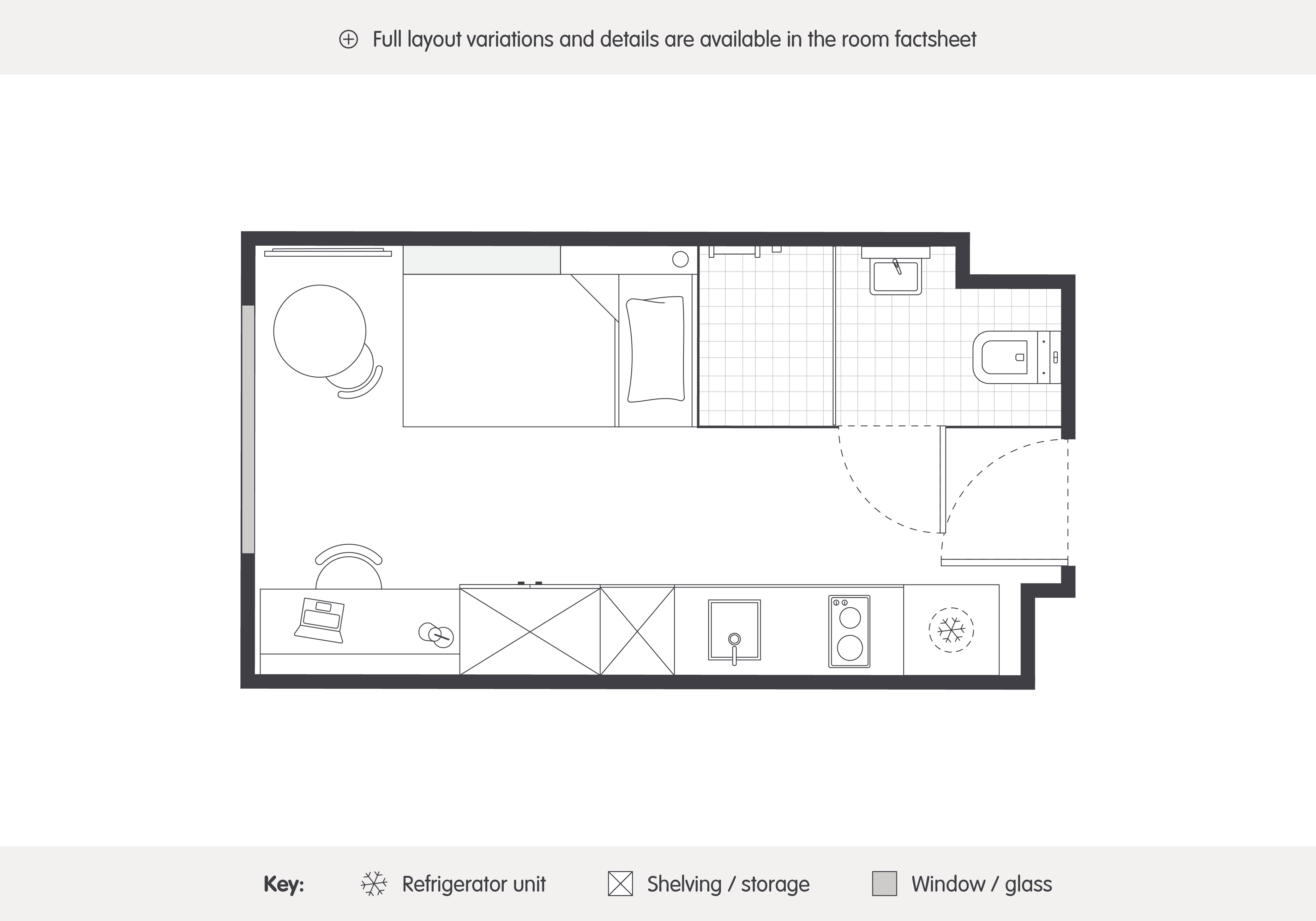 Single Studio Apartment - 3