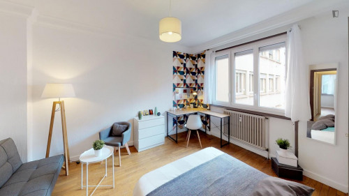 Appealing double bedroom in La Part-Dieu