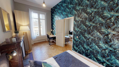 Great double bedroom in Hôtel de Ville - Quinconces