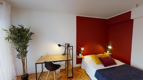Design double bedroom in Saint Seurin - Fondaudège