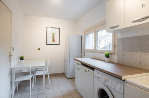 Large pretty double bedroom in La Guillotière-Sud - Gallery - 6