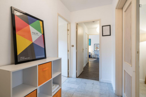 Large pretty double bedroom in La Guillotière-Sud - Gallery - 10