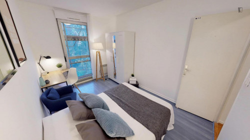 Lovely double bedroom in Vaise