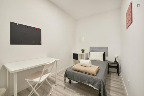 Snug single bedroom near the Alameda metro