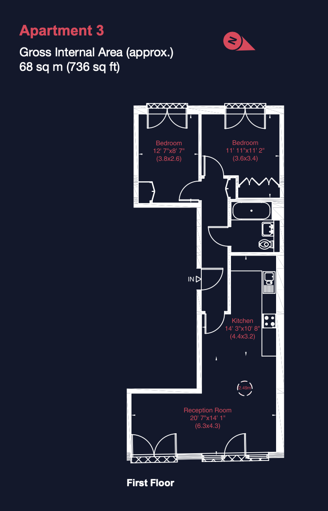  10 King’s Mews #3  -  King’s Mews  - Gallery -  2
