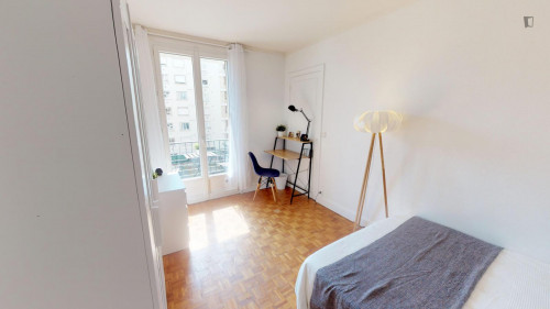 Lovely double bedroom in a student flat, in Prince–Marmottan  - Gallery -  5