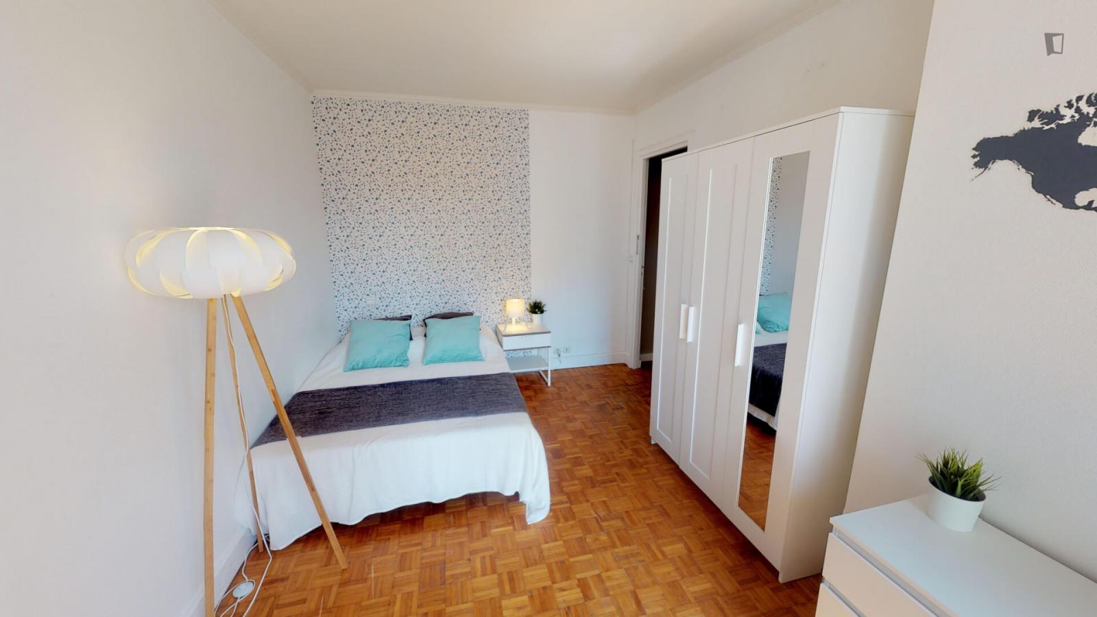 Lovely Double Bedroom In A Student Flat, In Prince–Marmottan - Lovely double bedroom in a student flat, in Prince–Marmottan - Gallery - 1