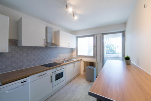 Gorgeous double bedroom with balcony in Compans - Gallery - 8