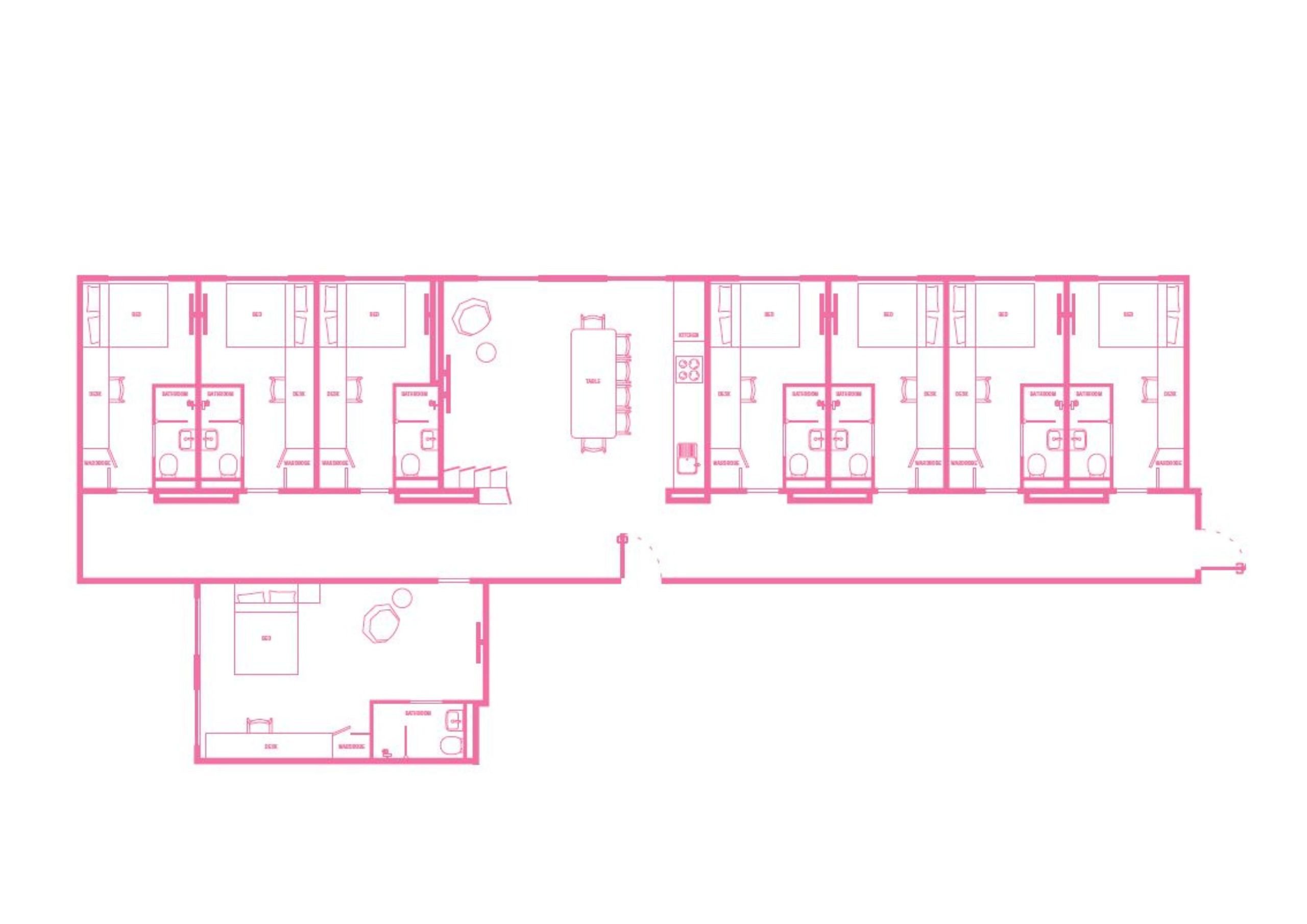  Double Bed, 8 Bed Apartment With Ensuite  -  Scape Lincoln College  - Gallery -  2